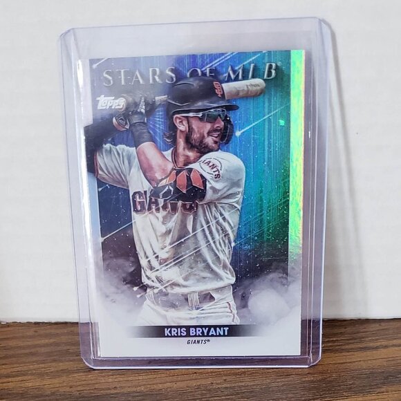2022 Topps Series 1 Kris Bryant Stars of the MLB #SMLB-27 San Francisco Giants - Picture 1 of 3